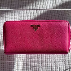 Prada Fuchsia Wallet